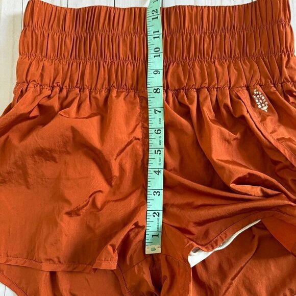 FP Movement Women's The Way Home Shorts Relaxed Fit Pull On Russet Orange Medium - Picture 11 of 12